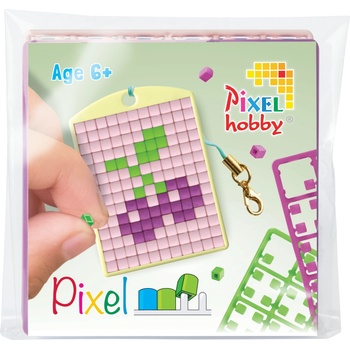 Pixelhobby Мозайка с пиксели Pixelhobby, Ключодържател - Черешки (23132)