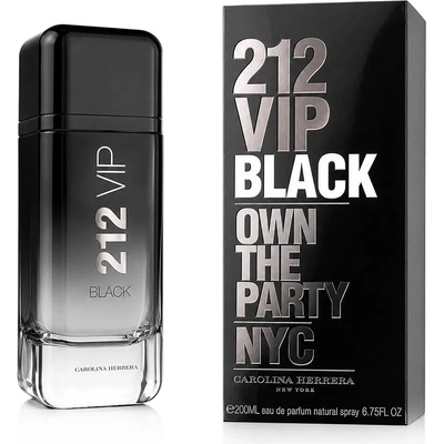 Carolina Herrera 212 VIP Black parfumovaná voda pánska 200 ml