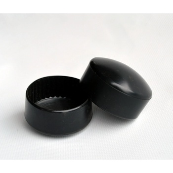 Čepička PVC 60 mm - černá