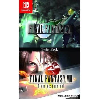 Image 1 of Square Enix Twin Pack: Final Fantasy VII + VIII Remastered (Switch)