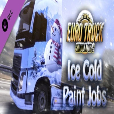 SCS Software Euro Truck Simulator 2 Ice Cold Paint Jobs Pack DLC (PC)