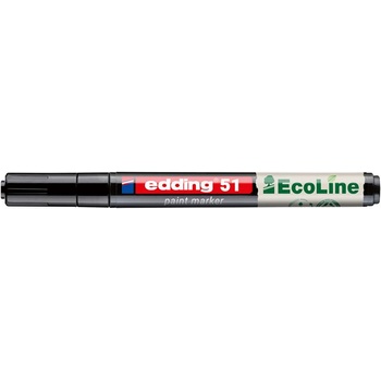 edding Лаков маркер, 1-2 мм, edding "51", черен 4-51-001 (4-51-001)