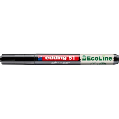 edding Лаков маркер, 1-2 мм, edding "51", черен 4-51-001 (4-51-001)