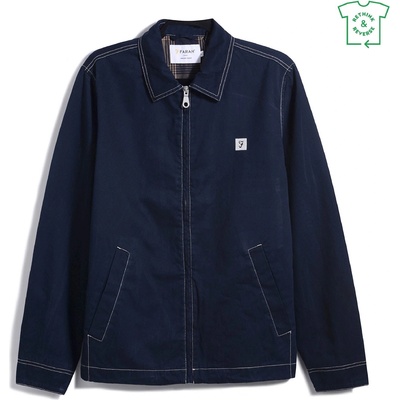 Farah Яке Farah Men's Island Cotton Long Sleeve Bomber Jacket - True Navy