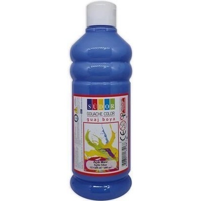 SUDOR Temperová barva, světle modrá, 500ml, Südor 20724