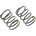 Axial Аксиална пружина на амортисьор 12.5x20mm 11N/cm жълта (2)