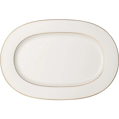 Villeroy&Boch Anmut Gold servírovací talíř oval 413 x 285 x 26 mm