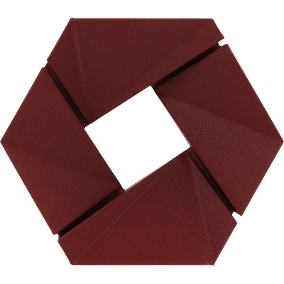 3DJAKE ABS CF Red - 1, 75 mm / 1000 g (9010707009467)