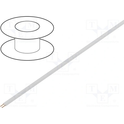 Donau 218-55-100 2x0,14mm² bílá 100 m