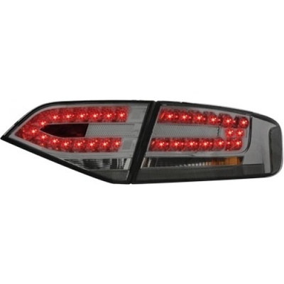 Audi A4 B8 8K Lim. 07+ Zadní čirá světla kouřová LED