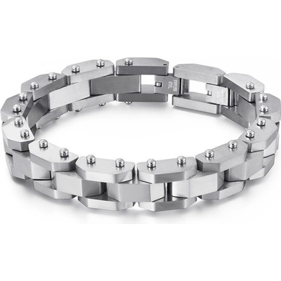 Steel Edge pánsky náramok chirurgická oceľ WJHB592 steel