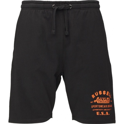 Russell Athletic SHORTS čierna oranžová