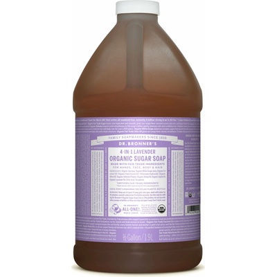Dr. Bronner's Sugar Soap s levanduľou 1,9 l