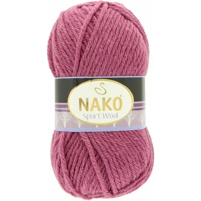 Nako Sport Wool 14432 fialovoružová