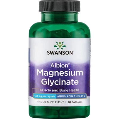 Swanson Albion® Chelated Magnesium Glycinate 133 mg [90 капсули]