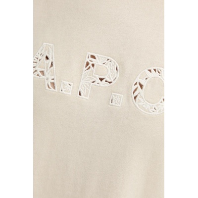 APC Памучна тениска A. P. C. annie - GOTS (COHBQ.F26495)