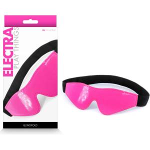  Маска за очи, електриково розов цвят - Electra Blindfold Pink (NSTOYS0949)