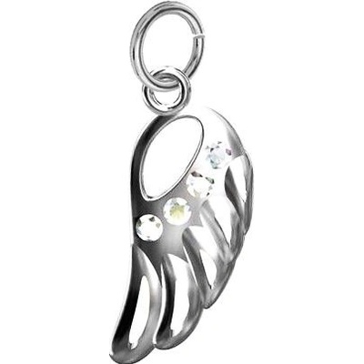 Šperky4U Stříbrný přívěšek andělské křídlo NB 4155