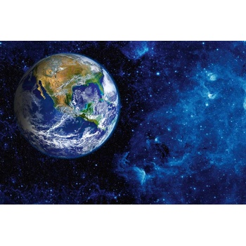 DIMEX ART s. r. o Флизелинов фототапет земята от космоса 375 x 250 см