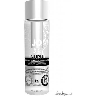 System JO Nuru Full Body Sensual Massage Gel 240 ml