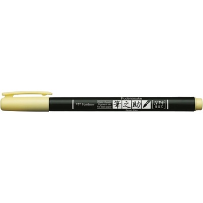 Tombow Маркер Tombow Fudenosuke мек пастел жълт (WS-BS02)