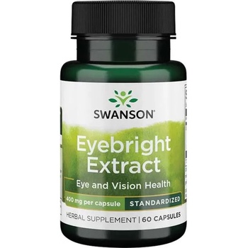 Swanson Eyebright Extract, 400 mg, 60 капсули, Swanson (SWH186)