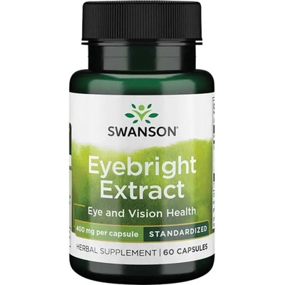Swanson Eyebright Extract, 400 mg, 60 капсули, Swanson (SWH186)