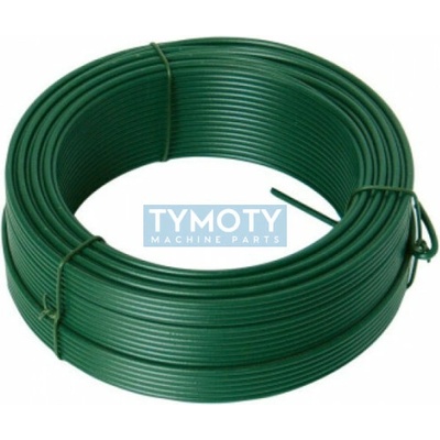 Drát napínací s PVC 3,4 mm x 26 m zelený