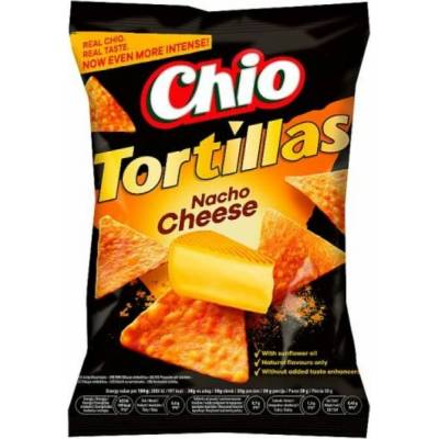 Chio Tortillas Nacho cheese 110 g