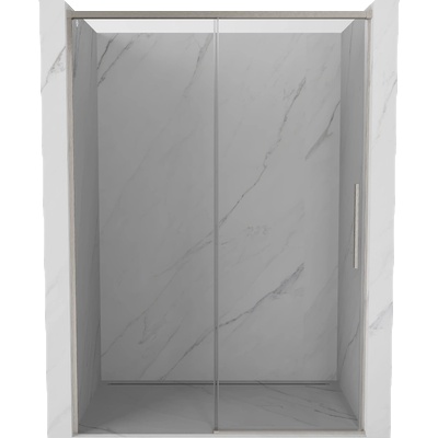 Mexen Rox плъзгащи душ врати 150 см, прозрачно, четкан никел - 8C2-150-000-97-00 (8C2-150-000-97-00)