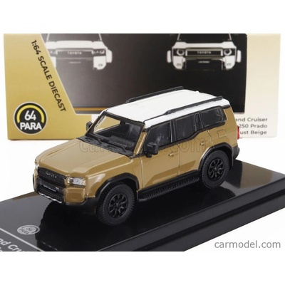 Paragon-models Toyota Land Cruiser Series 250 Lhd 2024 Světle Hnědá Bílá 1:64