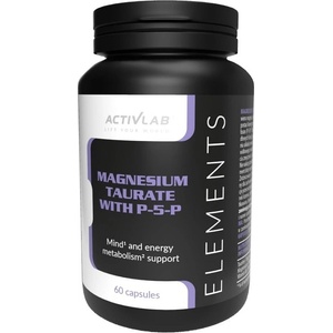 ACTIVLAB Elements Magnesium Taurate with P-5-P, 60 Capsules