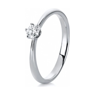 Sofia Diamonds zlatý zásnubný prsteň s diamantom DIA1C480W4
