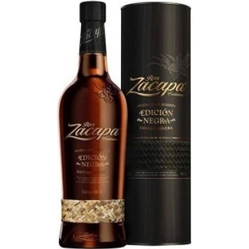 Ron Zacapa ZACAPA EDICIÓN NEGRA 43% 1 l (tuba)