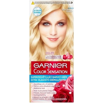 Garnier Color Sensation 111 super svetlá popolavá blond