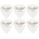 Fender 351 Shape Premium 6 White Moto Перце за китара (098-2351-105-6PACK-SET)