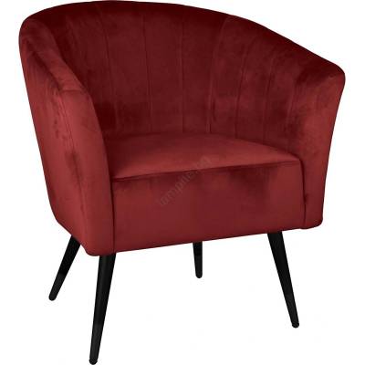 EGLO 424948 - Кресло AMPAHA 78x70 см, червено (EG424948)