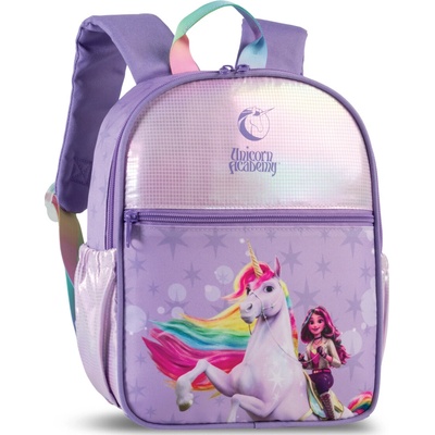 Fabrizio Detský batůžek Unicorn Academy fialová 8l