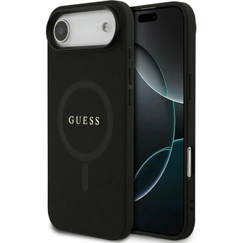 GUESS Калъф Guess Saffiano Classic Logo MagSafe за iPhone Air - черен