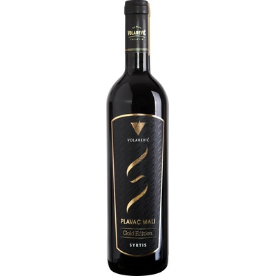 Volarevic Plavac Mali Syrtis Gold Edition 2021 Červené 15,5% 0,75 l (holá láhev)