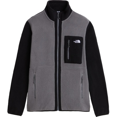 The North Face Мъжко поларено яке The North Face Yumiori Full Zip Fleece jacket - Smoked Pearl / TNF Black - размер XL (005-5405-1615)