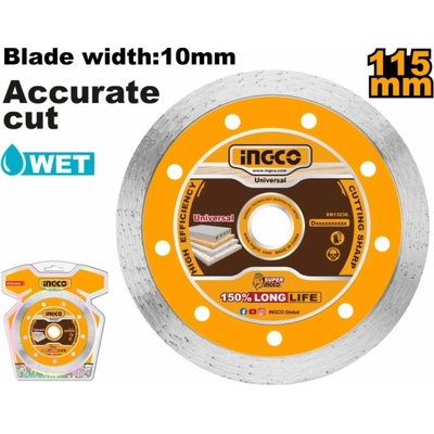 Ingco Kotouč řezný diamantový 115 mm DMD021151