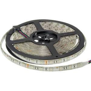 OPTONICA LED ЛЕНТА 24V 5050 60 SMD/m RGB ВЛАГОЗАЩИТЕНА (4862)
