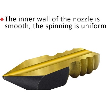 Image 1 of Two Trees Месинг дюза MK8 М6 0.4mm с PTFE тефлоново покритие против залепване на материала