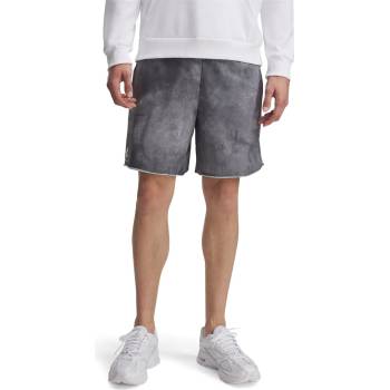 Under Armour Поларени къси панталони Under Armour Men's Rival Terry All Over Print Fleece Jogger Shorts - Gray