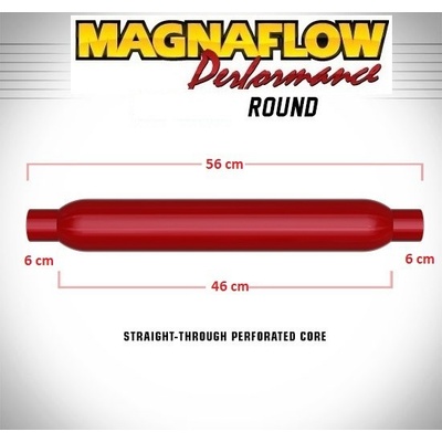 Magnaflow Sportovní rezonátor RED průměr 60 mm, délka 560 mm