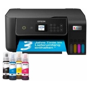 Epson EcoTank ET-2870 ink tank printer | for busy households | WiFi | A4 | Print, Copy, Scan | 3.7 cm LCD display | Includes ink for up to 3 years