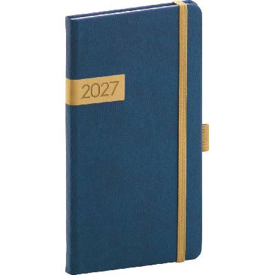 Presco Twill A7 týdenní 2027 modrý