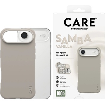 Panzer Калъф CARE - Fashionable Samba, iPhone Air, MagSafe, Vanilla (5715685027161)