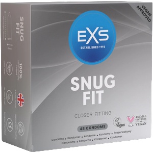 EXS Condoms Snug Fit 48 pcs